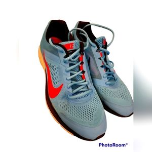 Nike Air Zoom Structure 17+ Milt Blue/Red/Black Men's Size 11